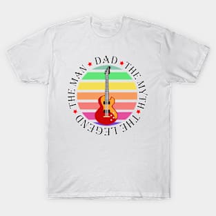 Dad and Guitar T-Shirt